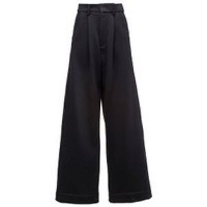 Fenty Puma x Rihanna oversized high-waisted fleece trousers M in black